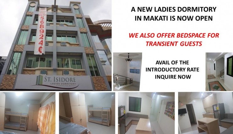 Photo 1 of A New Ladies Dormitory in Makati is now open