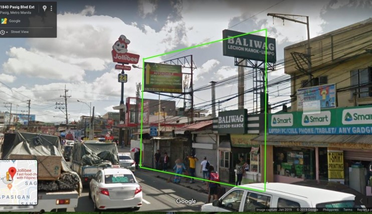 Photo 2 of Commercial lot with 4 unit stalls along Pasig Boulevard Extension Pasig City